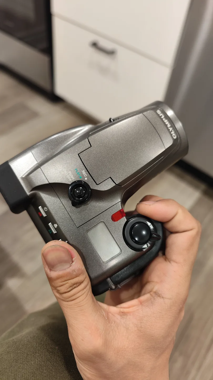 Old Olympus CCD retro camera thumbnail
