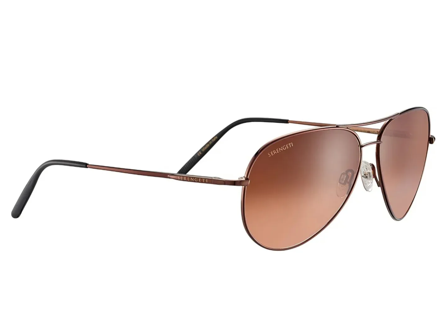 BNIB Serengeti Gold Aviator Sunglasses image indicator(6)