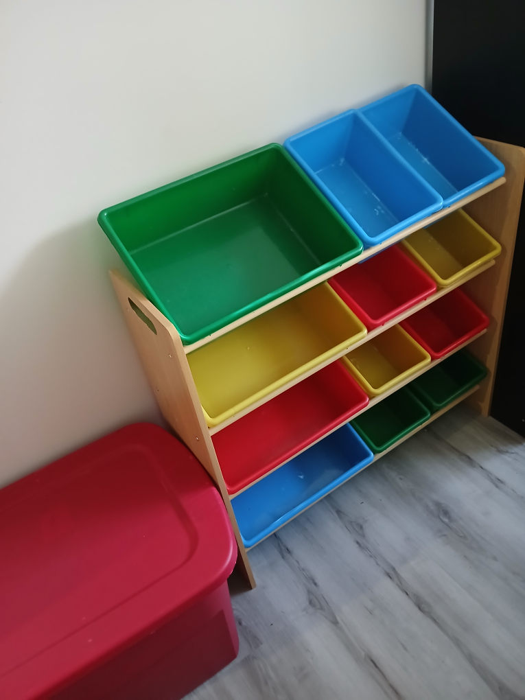 Kids Toy Organizer with Storage Bins