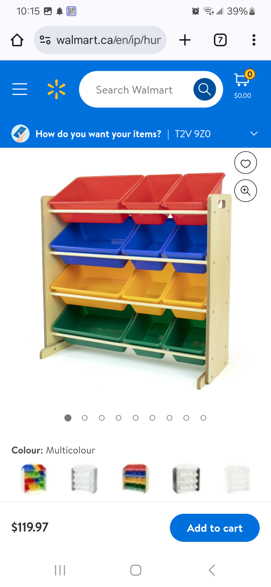 Kids Toy Organizer with Storage Bins - photo 2