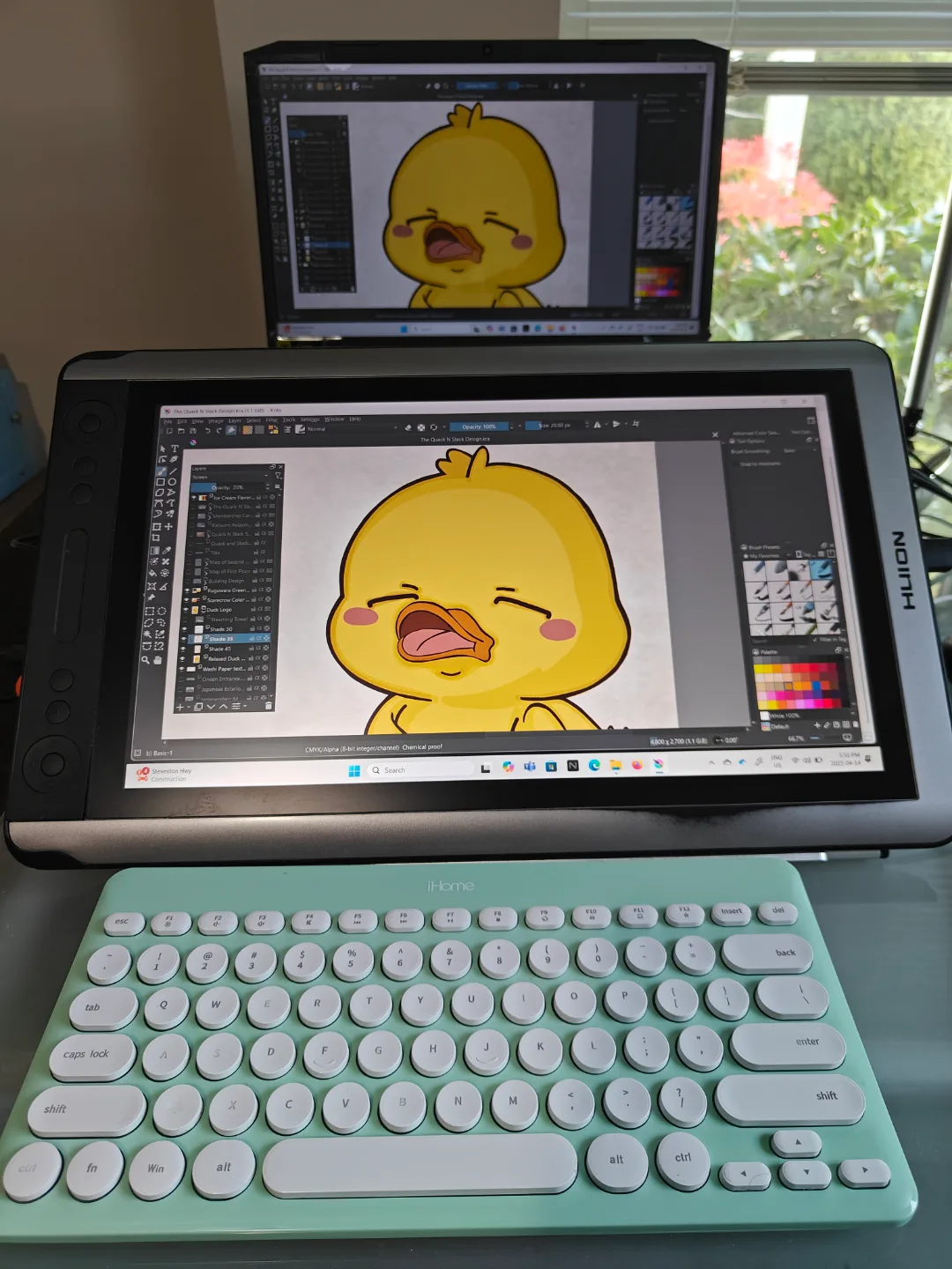 Huion Kamvas 16 Graphic Drawing Tablet image indicator(6)