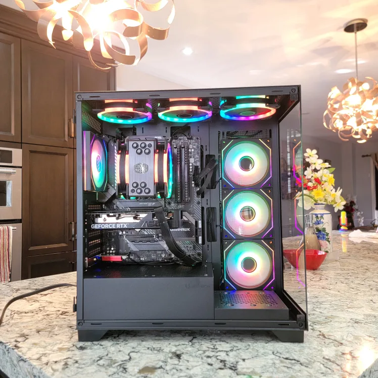 BRAND NEW CUSTOM GAMING PC : Ryzen 7 5800x / RTX 4060 / 32GB RAM image indicator(4)