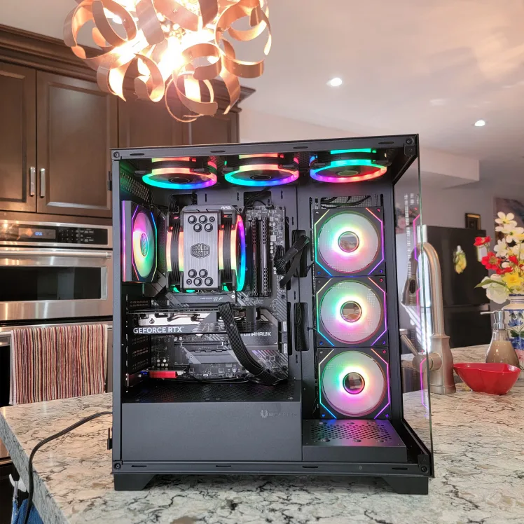 BRAND NEW CUSTOM GAMING PC : Ryzen 7 5800x / RTX 4060 / 32GB RAM image indicator(6)