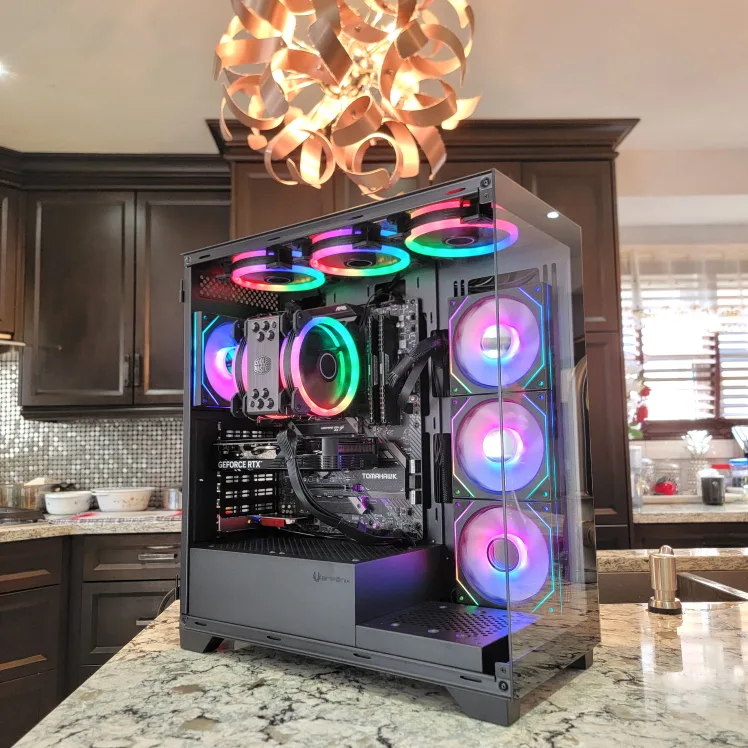 BRAND NEW CUSTOM GAMING PC : Ryzen 7 5800x / RTX 4060 / 32GB RAM image indicator(7)