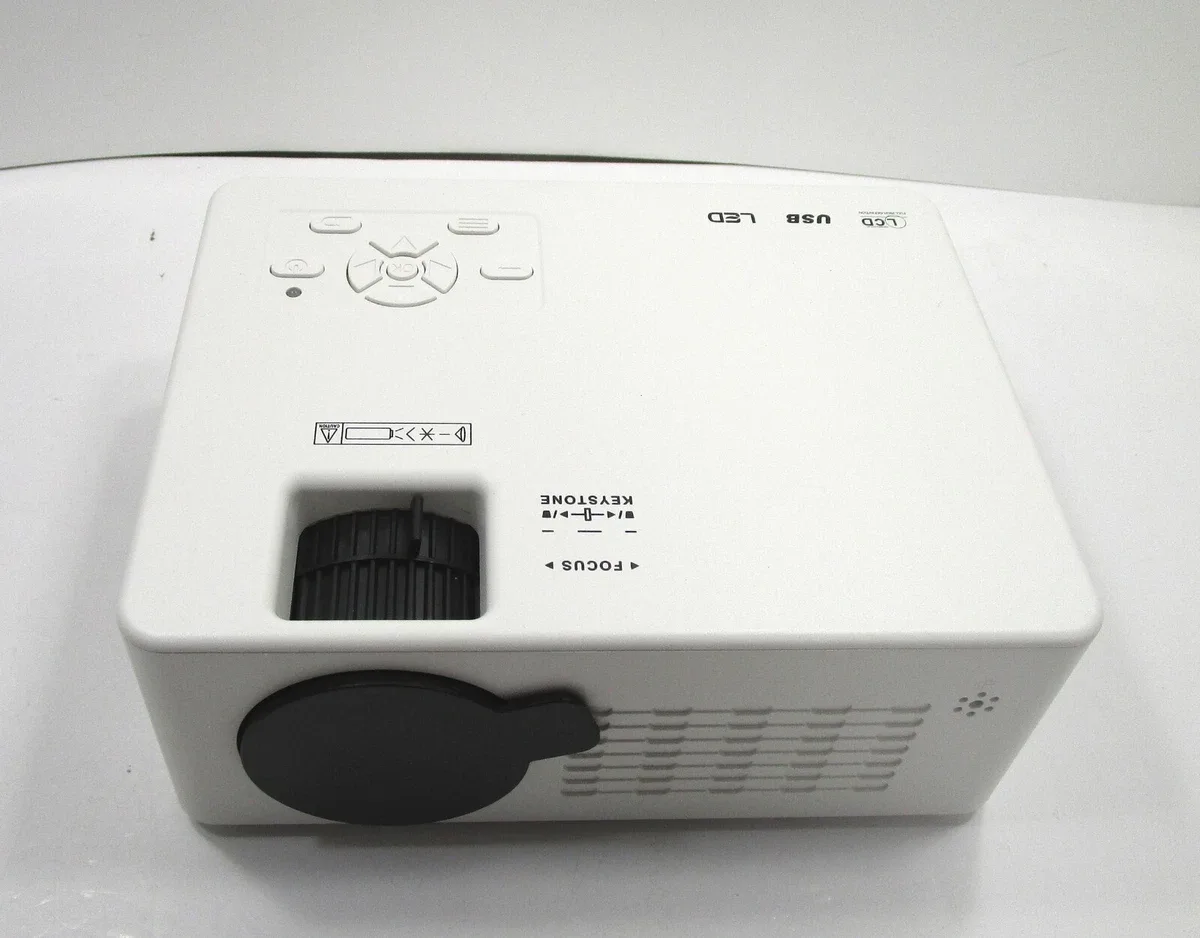 Mini Portable WiFi Projector with Remote & Accessories image indicator(4)