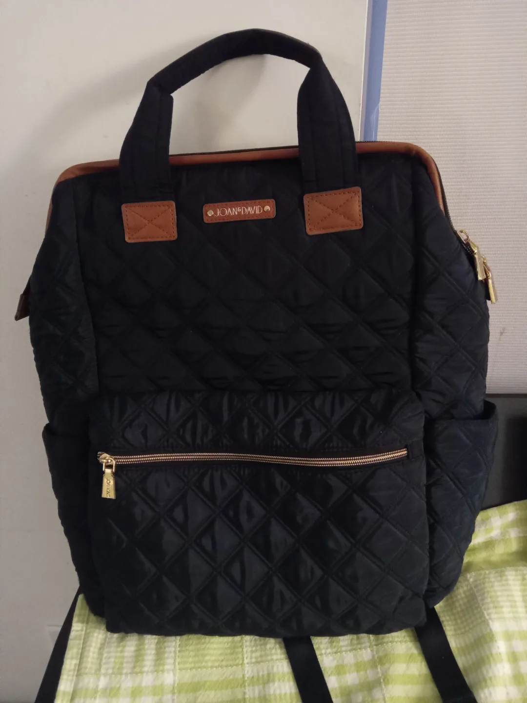 Joan & David Quilted Backpack Diaper,Travel Bag thumbnail