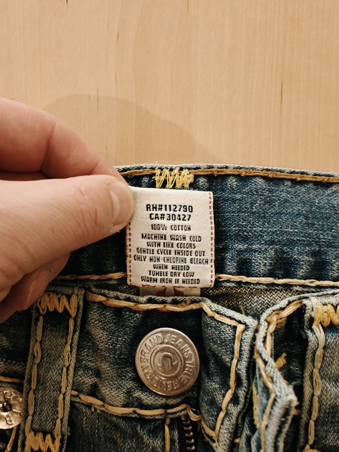 True Religion Brand Jeans, Size 33 - photo 4