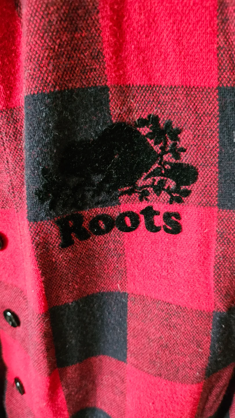 Roots Canada Red & Black Flannel Union Suit image indicator(2)