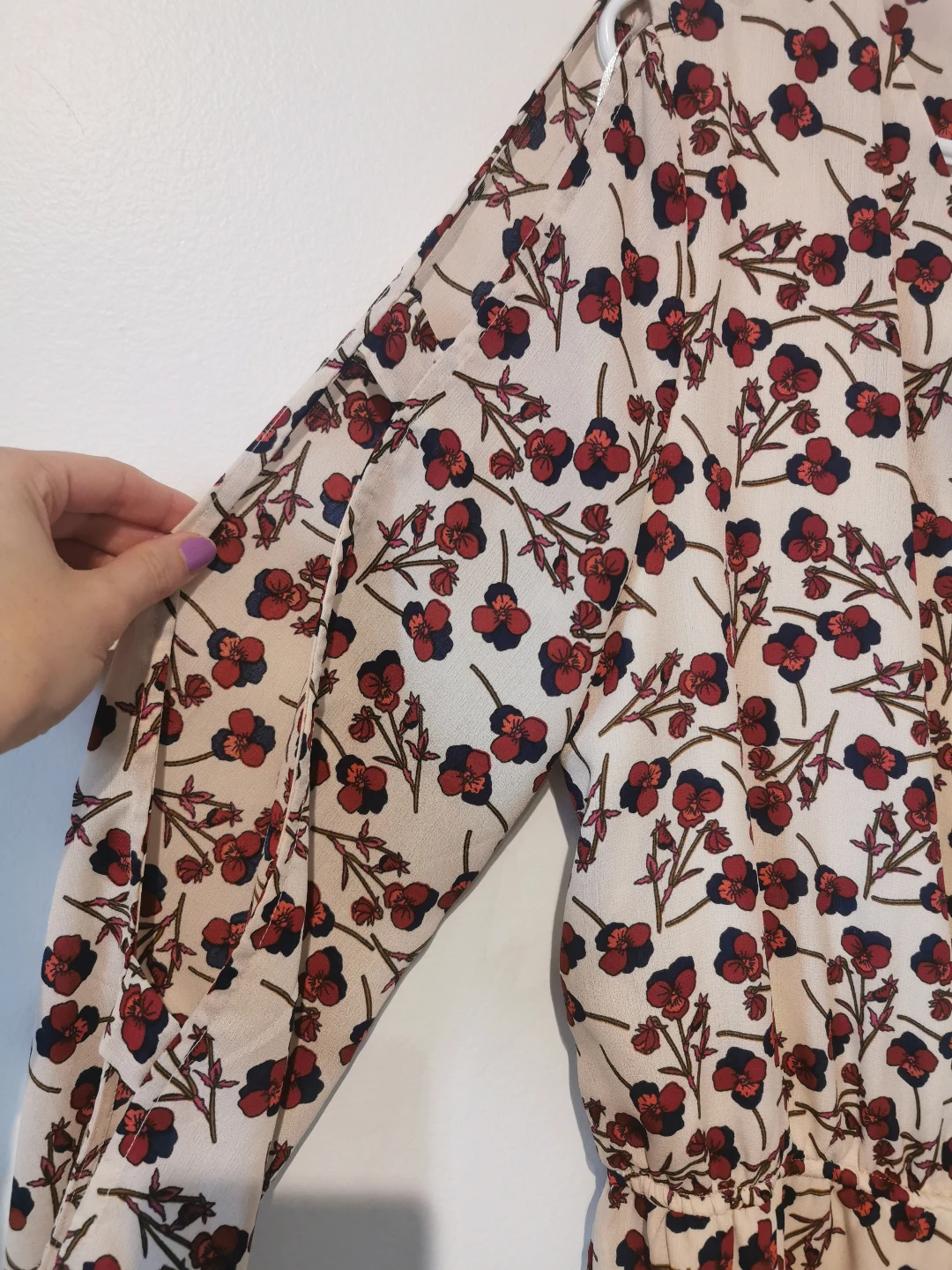 Anthropologie entro Floral Print Romper - Size Medium - photo 5
