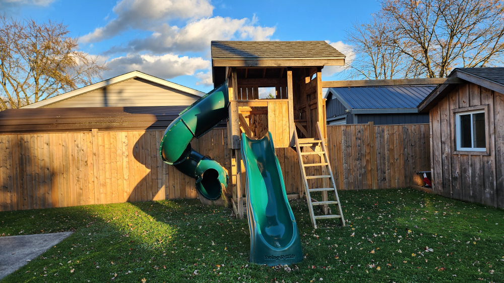 Wooden Playset with 2 Slides - photo 3