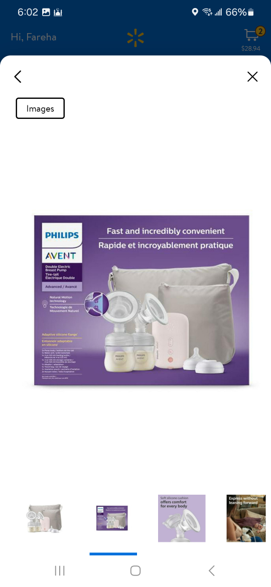 Philips Avent Double Electric Breast Pump