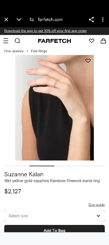 Susan Kalan Rainbow Firework Ring image indicator(5)