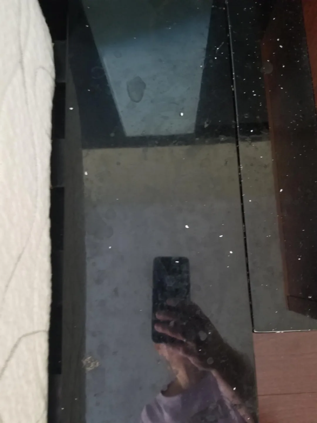 Modern Black King Size Platform Bed Frame with Two Nightstands image indicator(9)