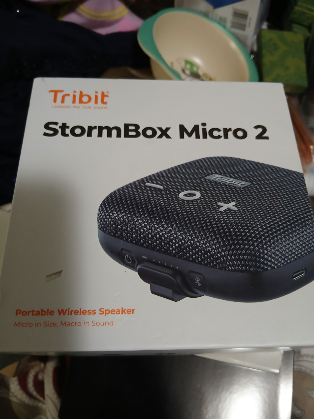 Tribit Stormbox Micro 2 Portable Wireless Speaker - Black - photo 4