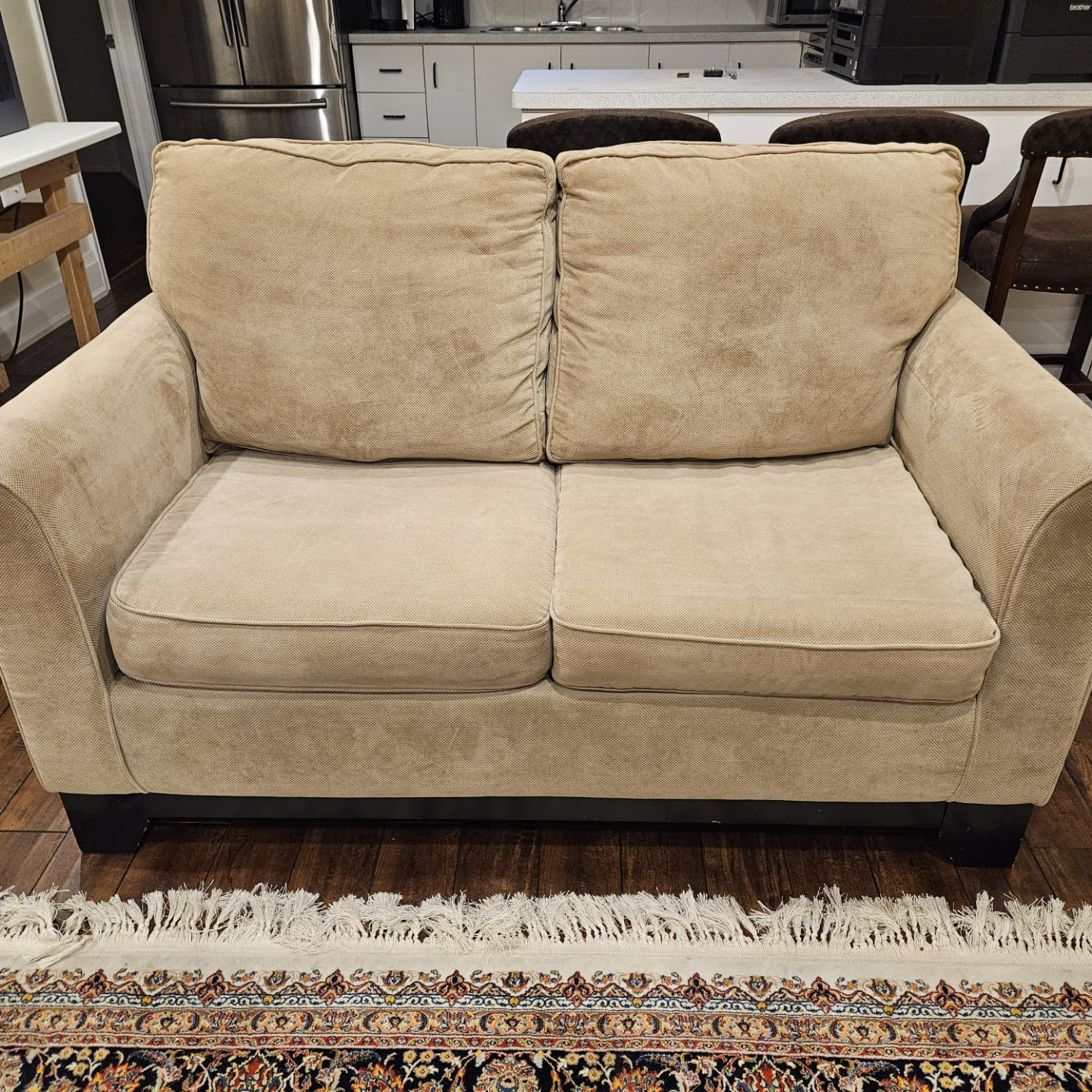 Beige Sofa and loveseat - photo 4