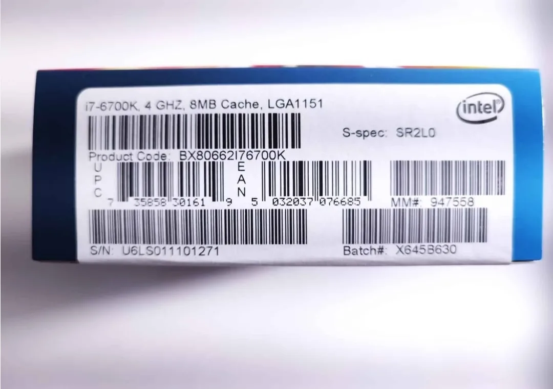 Brand New Intel 6th Gen Core i7-6700K Desktop Processor 💚 image indicator(3)