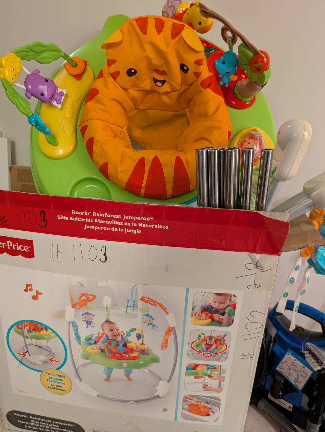 Fisher-Price Roarin' Rainforest Jumperoo - photo 3