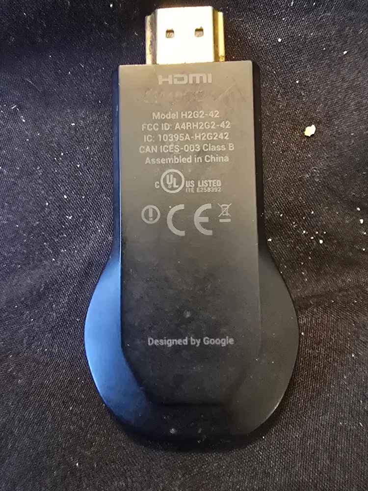 Chromecast HDMI Streaming Device image indicator(2)