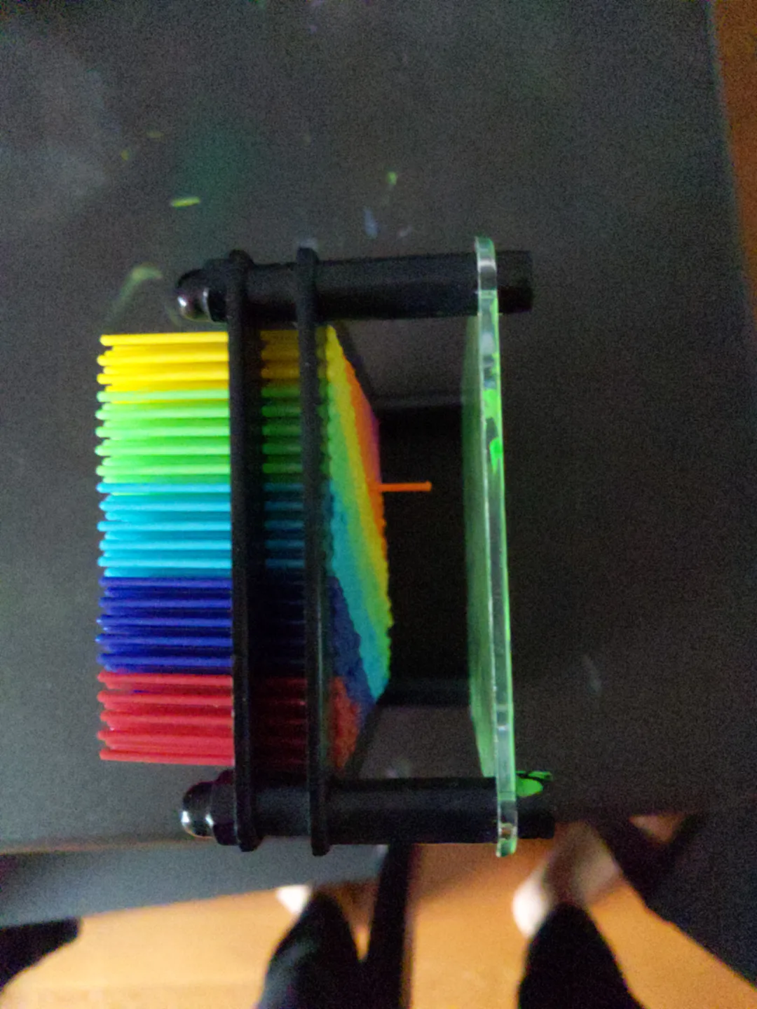 Rainbow Colour Push Pin Art Toy💚 image indicator(3)