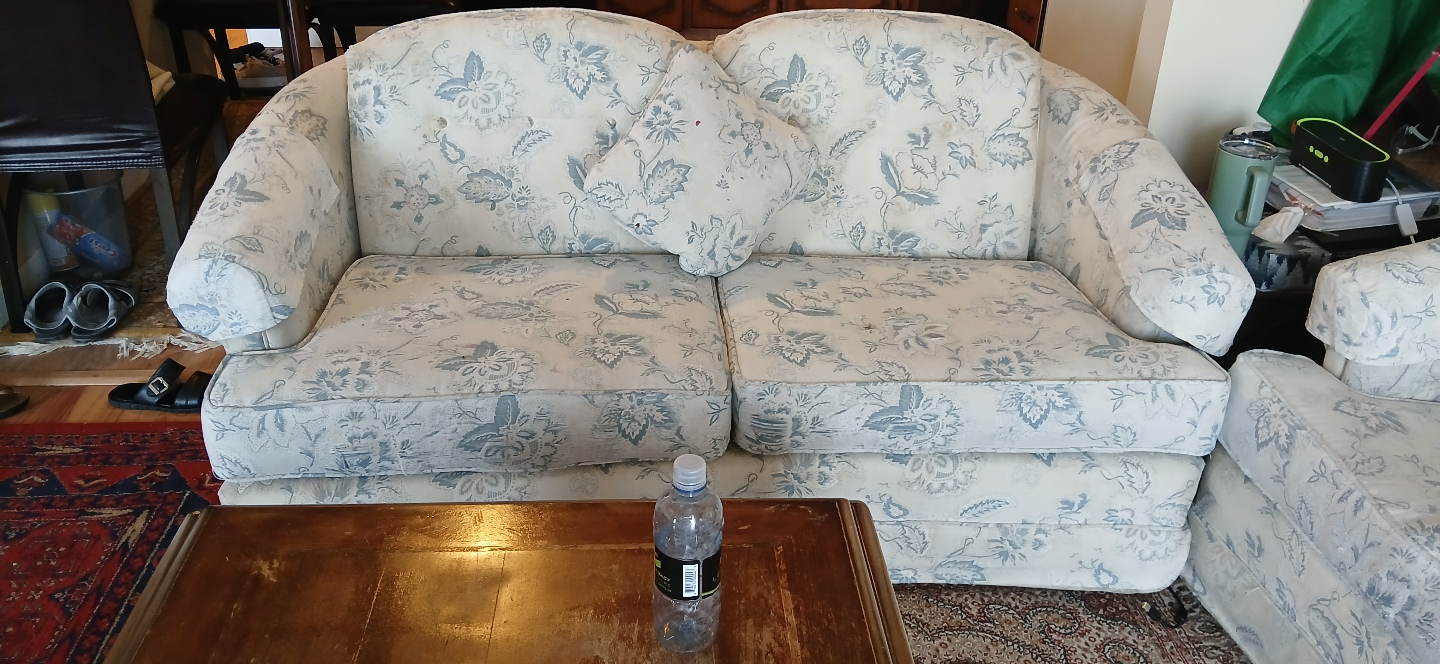 Floral Sofa Set -  Loveseat and Sofa - photo 2