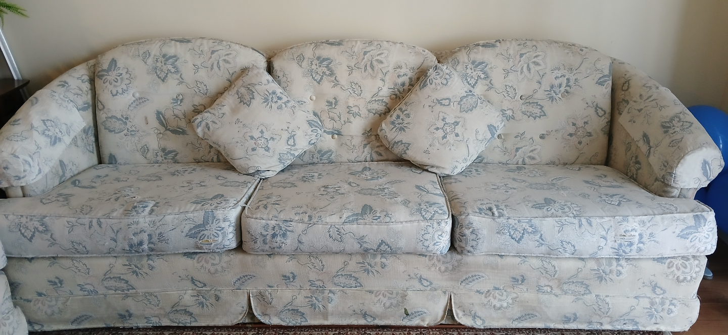 Floral Sofa Set -  Loveseat and Sofa - photo 4