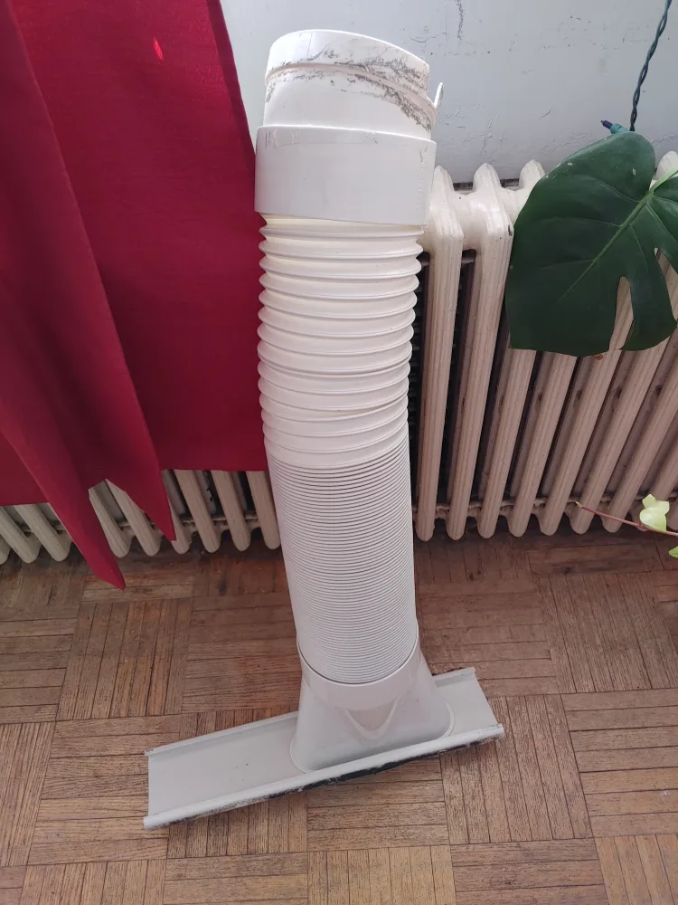 Used A/C Vent Hose with Flat Base thumbnail