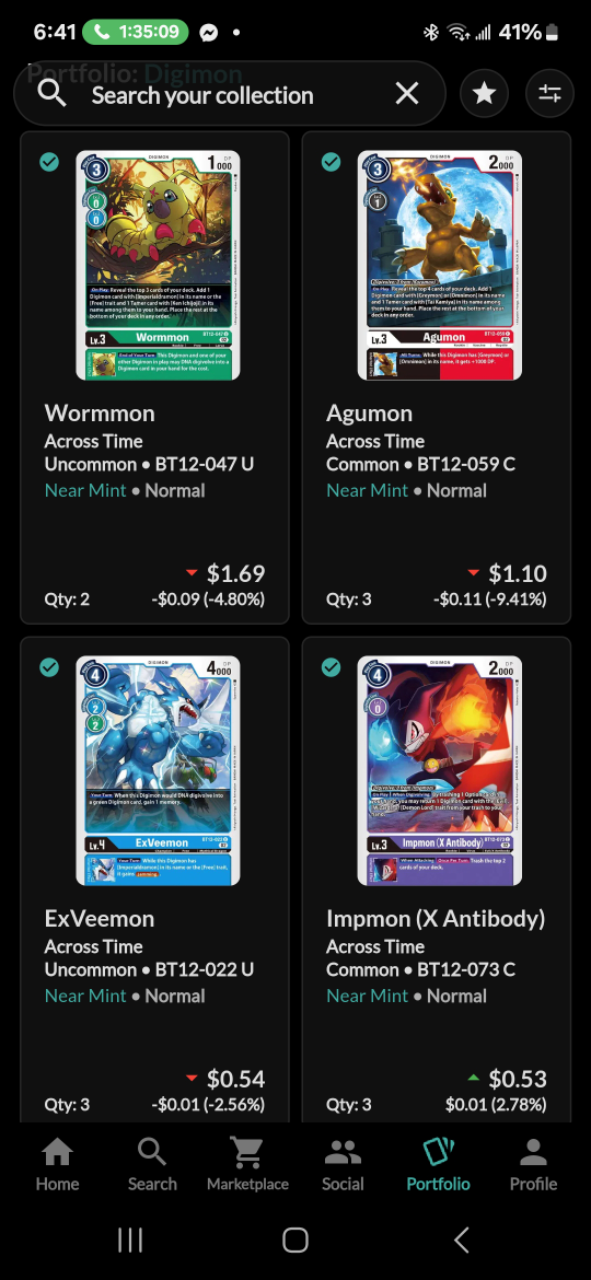 Digimon Card Lot