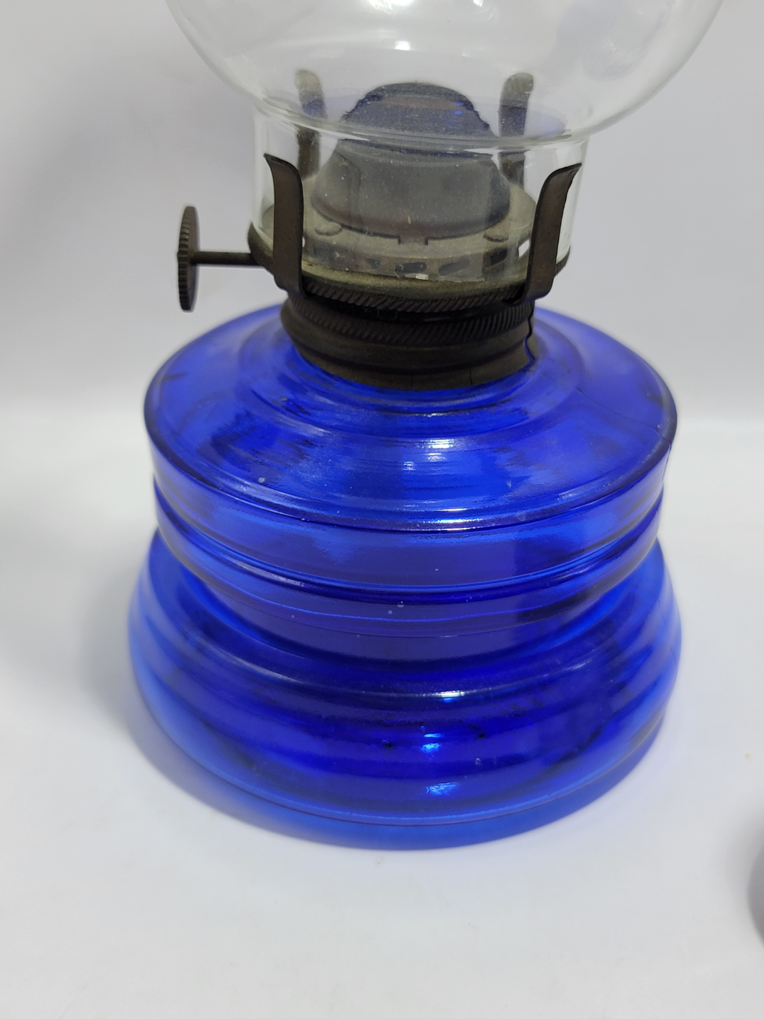 Three Vintage mini Oil Lamps: - photo 4