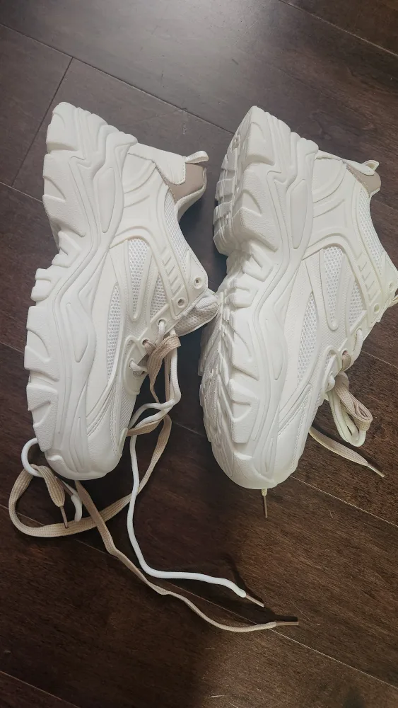 Cream Platform Sneakers - Size 38 image indicator(3)