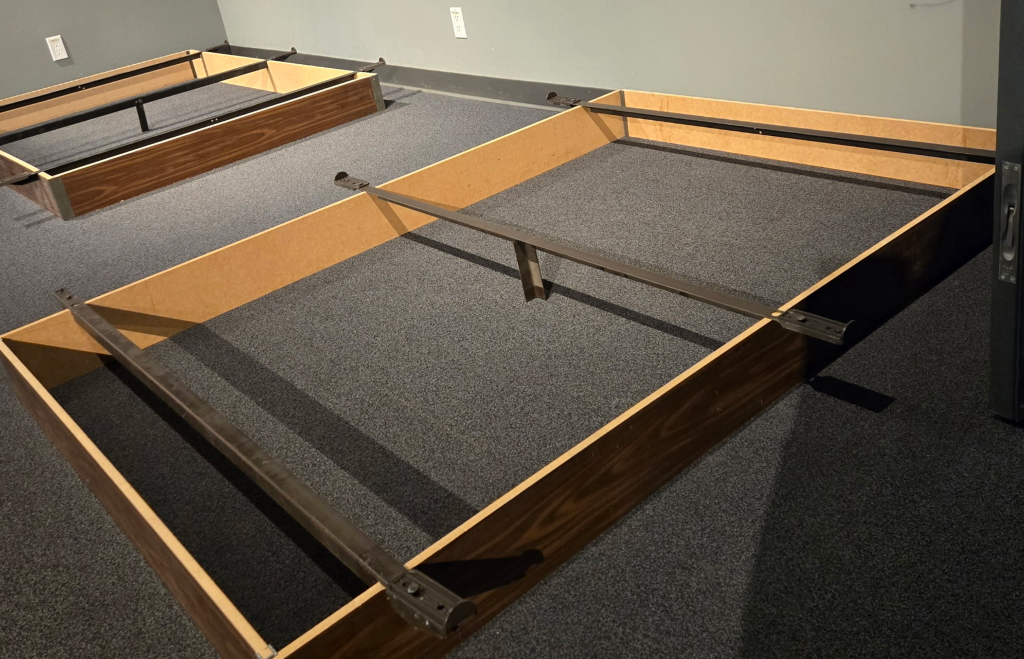 Queen bed frame