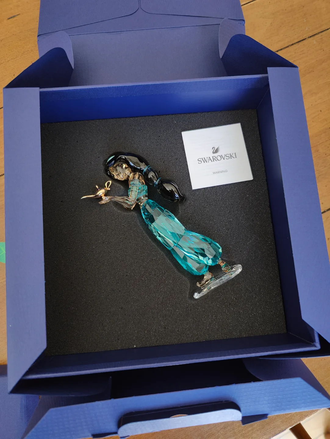 Swarovski Disney Jasmine Figurine with Lamp thumbnail