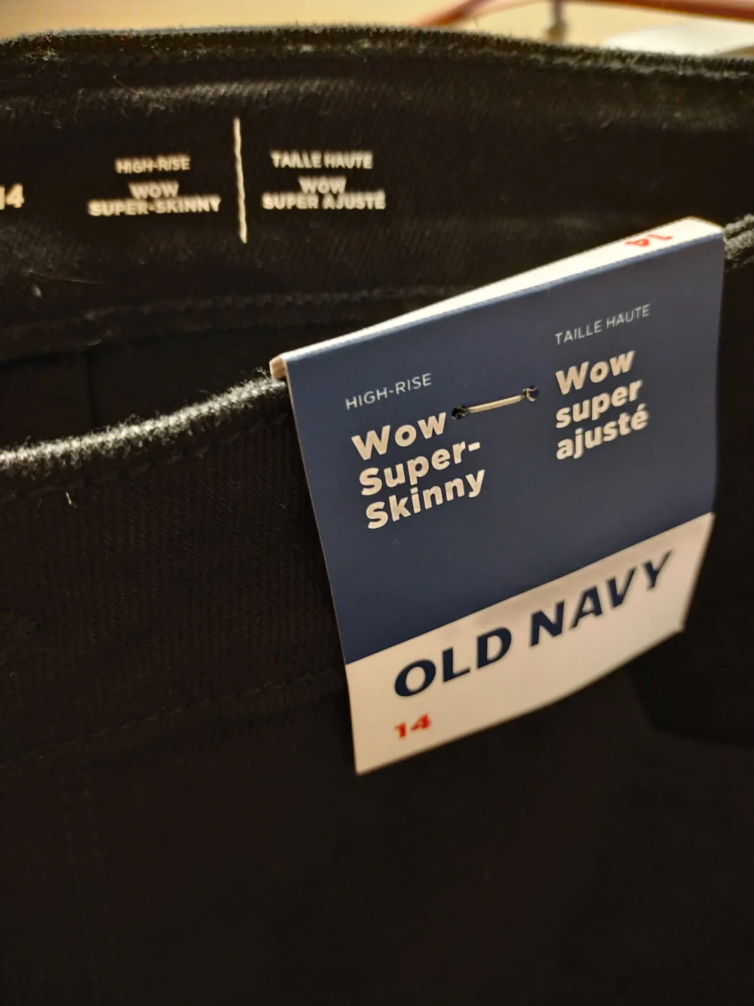 Old Navy Size 14 Black Super Skinny Jeans- Brand New! 💚 image indicator(3)