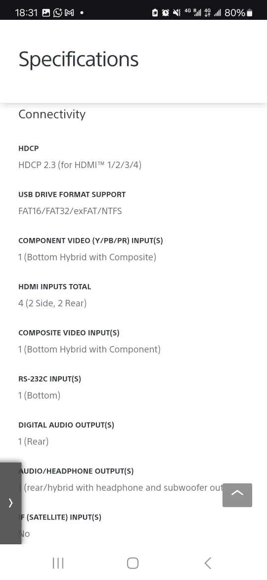 💚Sony 65 inch 4K Ultra HD Smart TV - 2018 Model image indicator(5)