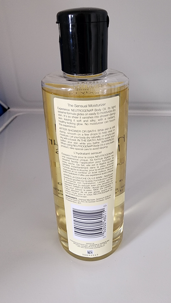 New [Unused] Neutrogena Body Oil 250ml - Sesame Formula - photo 3