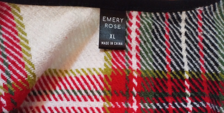 Women's Shein Red Plaid Open Jacket - photo 3