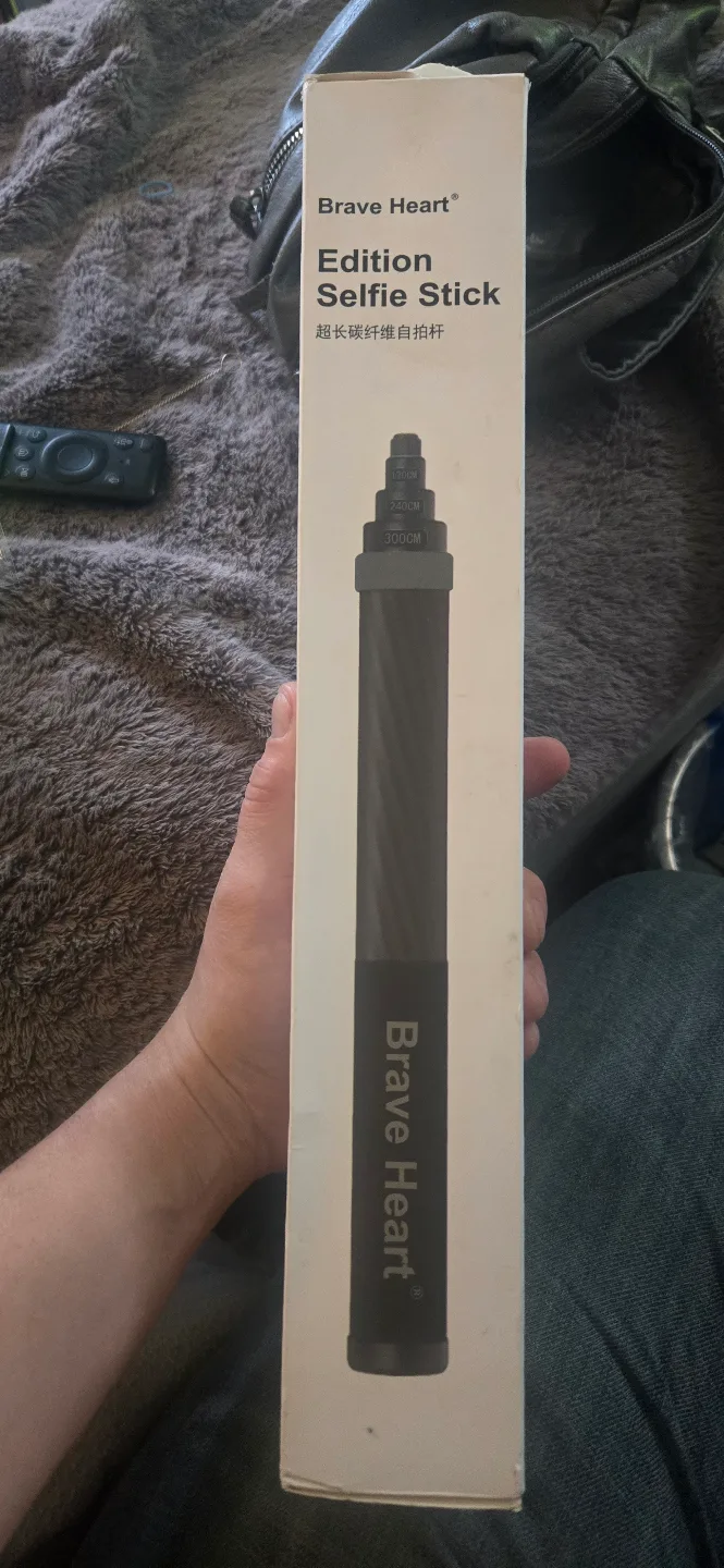 Brave Heart Extending Selfie Stick - 36cm to 300cm image indicator(6)