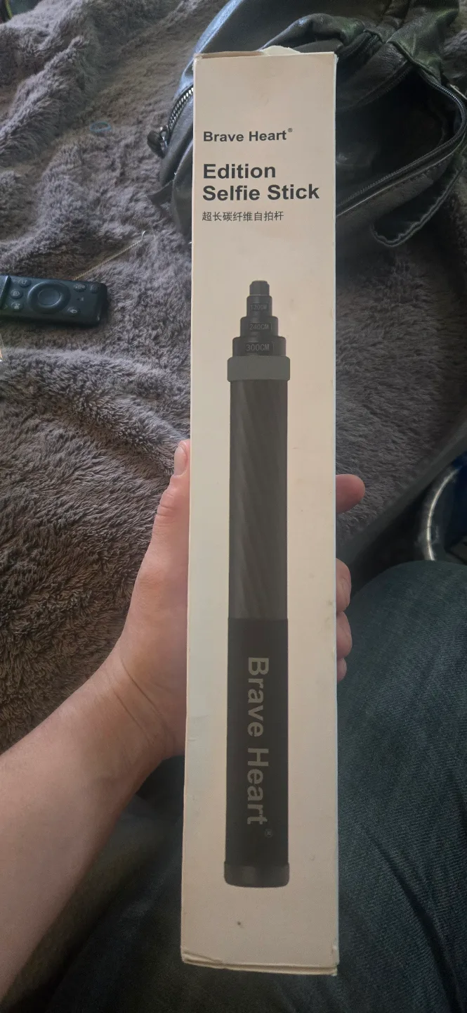 Brave Heart Extending Selfie Stick - 36cm to 300cm image indicator(7)