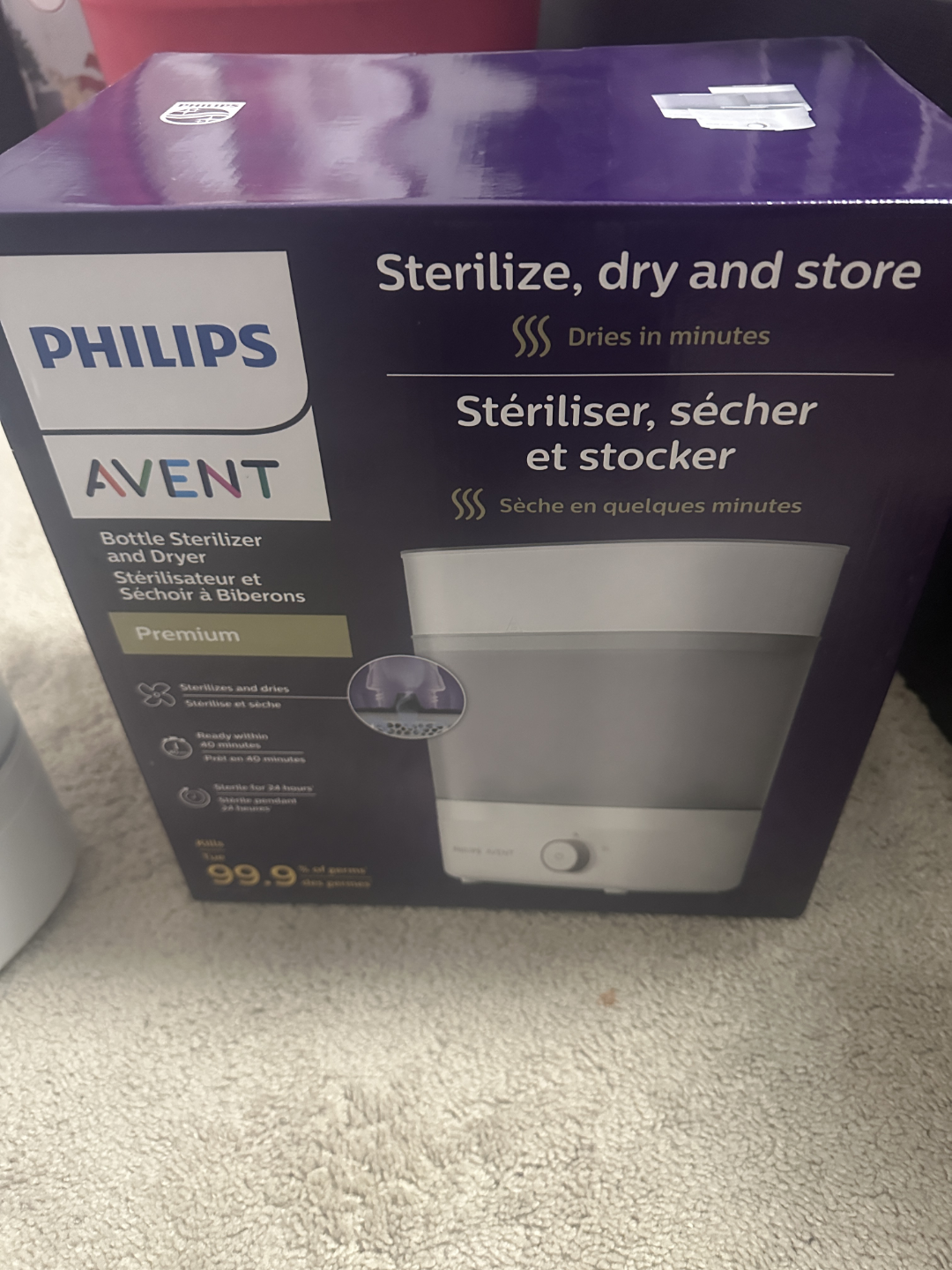Philips Avent Premium Bottle Sterilizer