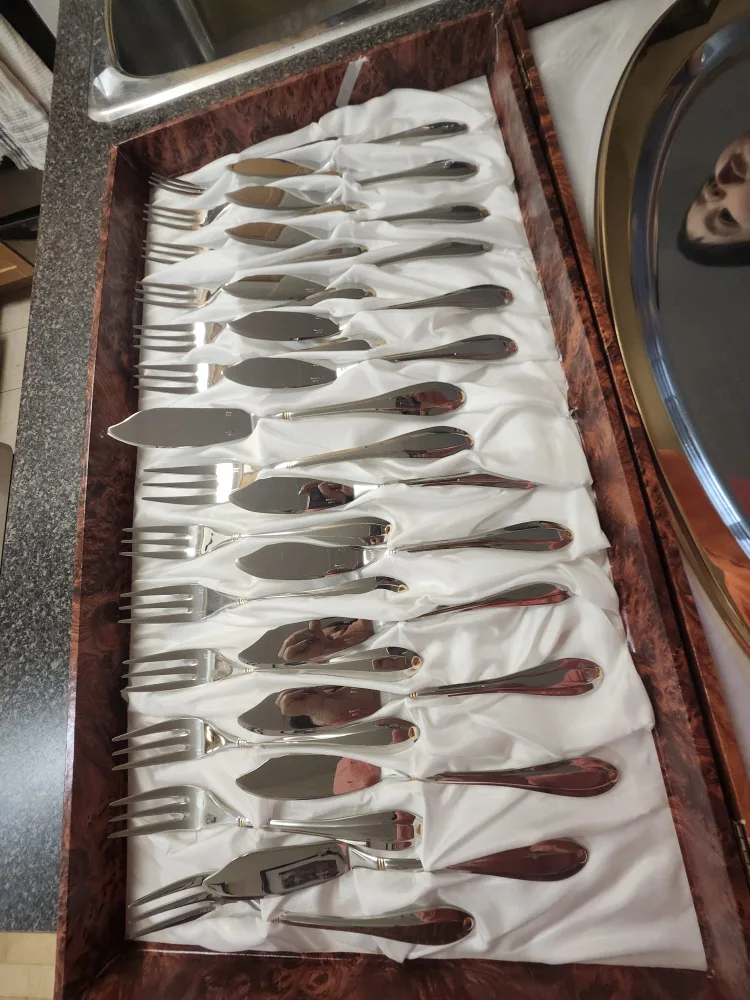 La Posateria 18/10 Stainless Steel Cutlery Set image indicator(2)