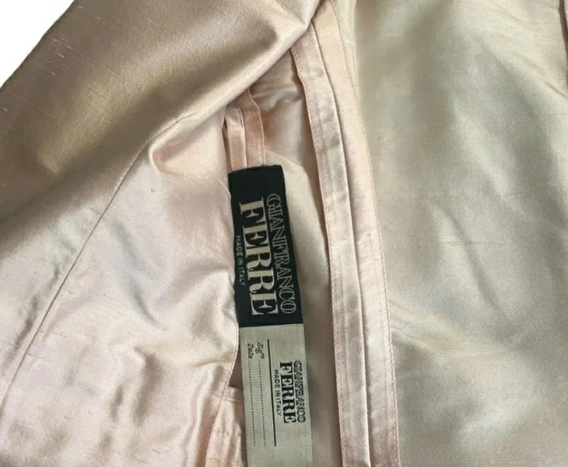 Gianfranco Ferre Couture Silk Long Blazer image indicator(3)
