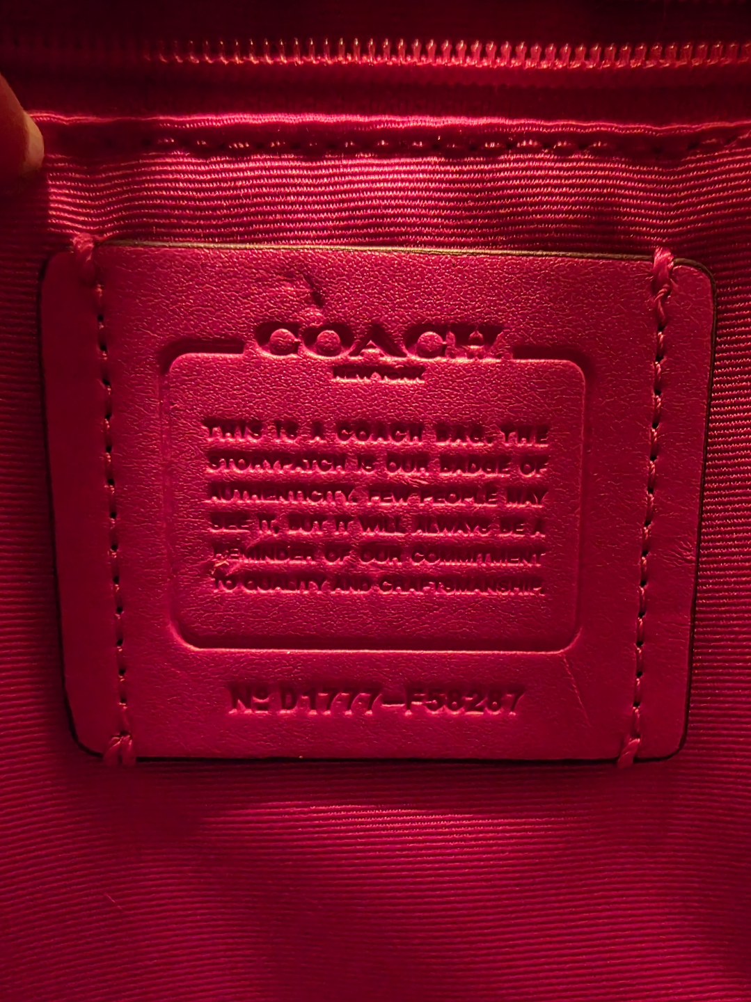 Coach Dome Satchel - Brown Signature Canvas with Pink Accents - photo 4