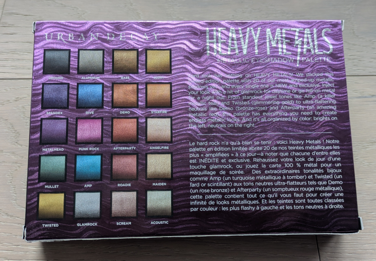 Urban Decay Heavy Metals Metallic Eyeshadow Palette - photo 2