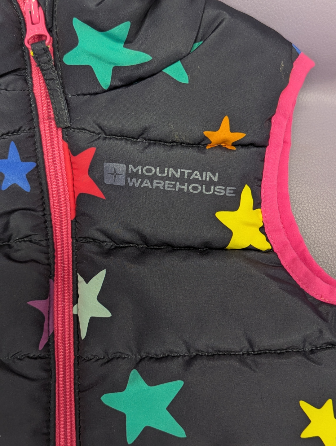 Mountain Warehouse Kids' Star Print Puffer Vest - photo 3