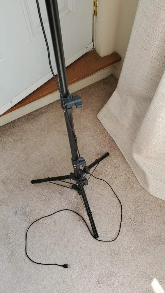 Ring Light with Tripod Stand and Phone Holder image indicator(5)