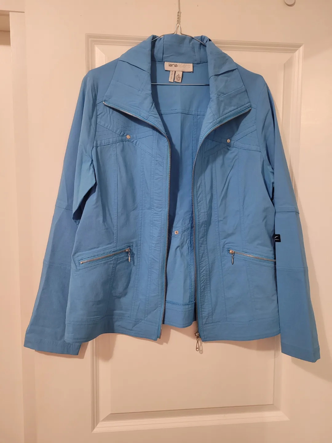 Lana Sport Women's Size 10 Light Blue Jacket image indicator(2)