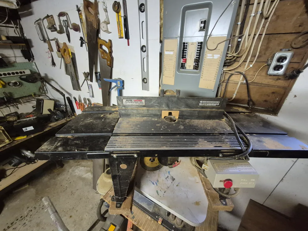 Vintage Sears Craftsman Router Table thumbnail