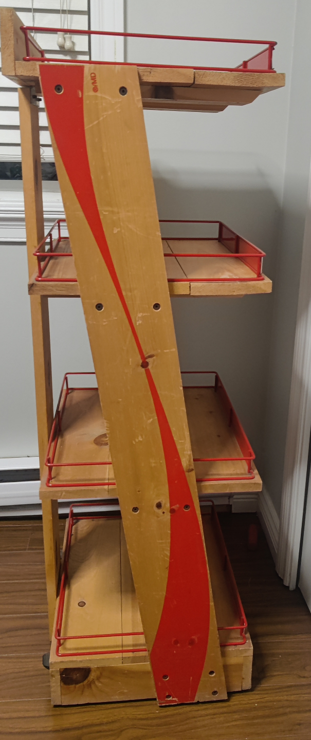 Vintage Coca-Cola Wooden Display Stand - photo 2