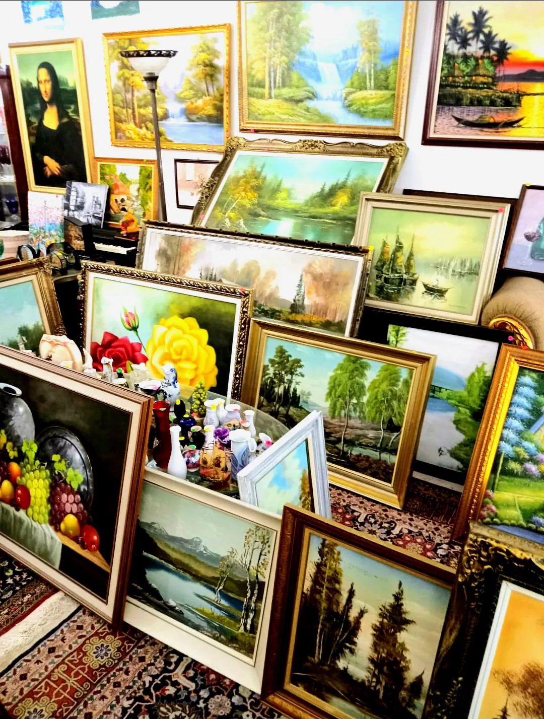 43 years Collection of Oil Paintings on Sale. $20 and up image indicator(4)