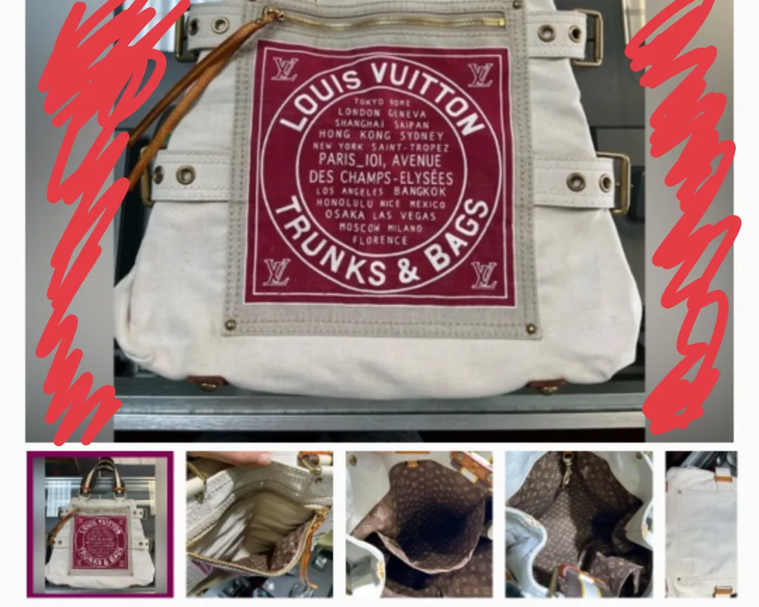 Louis Vuitton Globe Shopper Cruise Collection Tote Bag PM image indicator(3)