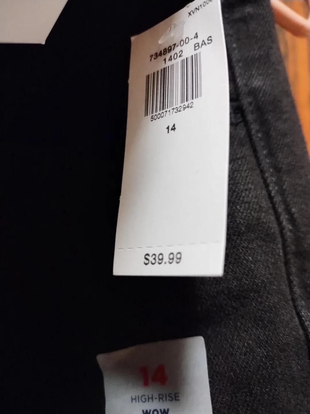 Old Navy Size 14 Black Super Skinny Jeans- Brand New! 💚 image indicator(4)